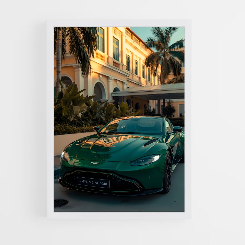 Poster Vantage Supercar – affiche Aston Martin (vue 3)
